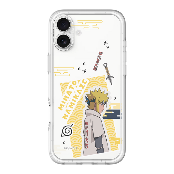 スリムプロテクションプレミアムケース［ NARUTO -ナルト- 疾風伝 - ステッカー - 波風ミナト ］