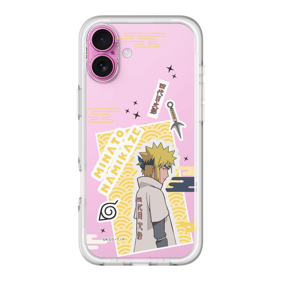 スリムプロテクションプレミアムケース［ NARUTO -ナルト- 疾風伝 - ステッカー - 波風ミナト ］