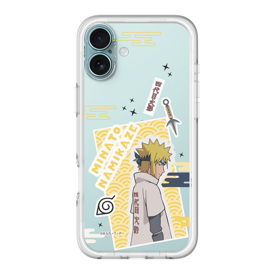 スリムプロテクションプレミアムケース［ NARUTO -ナルト- 疾風伝 - ステッカー - 波風ミナト ］