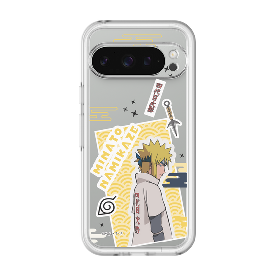 スリムプロテクションプレミアムケース［ NARUTO -ナルト- 疾風伝 - ステッカー - 波風ミナト ］