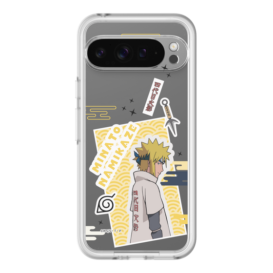 スリムプロテクションプレミアムケース［ NARUTO -ナルト- 疾風伝 - ステッカー - 波風ミナト ］