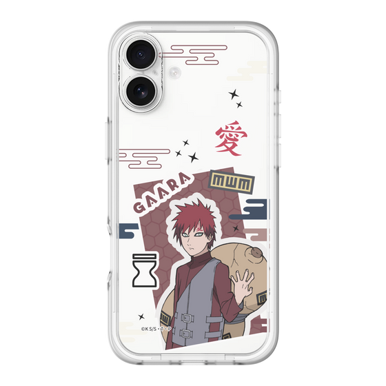 スリムプロテクションプレミアムケース［ NARUTO -ナルト- 疾風伝 - ステッカー - 我愛羅 ］