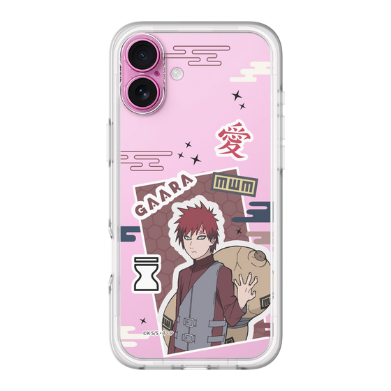スリムプロテクションプレミアムケース［ NARUTO -ナルト- 疾風伝 - ステッカー - 我愛羅 ］