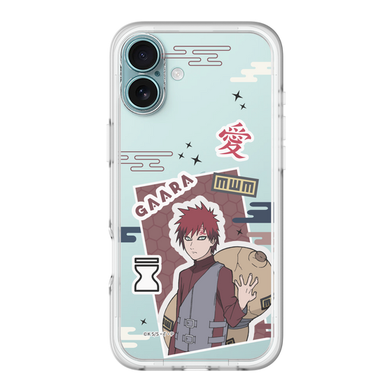 スリムプロテクションプレミアムケース［ NARUTO -ナルト- 疾風伝 - ステッカー - 我愛羅 ］