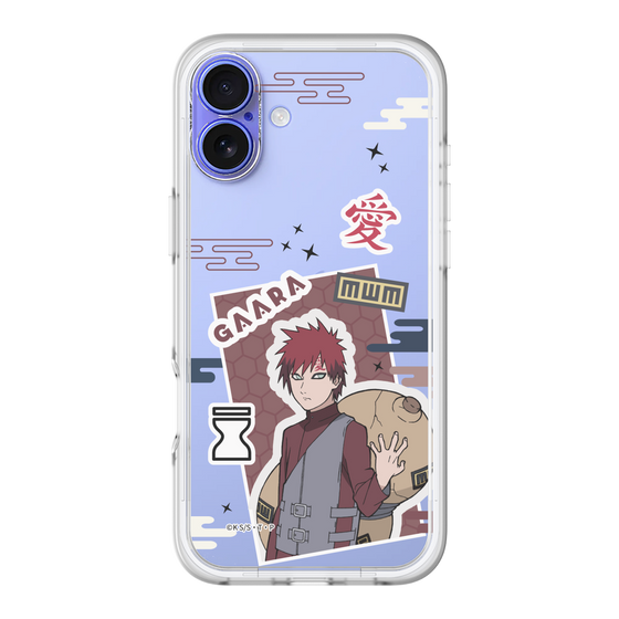 スリムプロテクションプレミアムケース［ NARUTO -ナルト- 疾風伝 - ステッカー - 我愛羅 ］