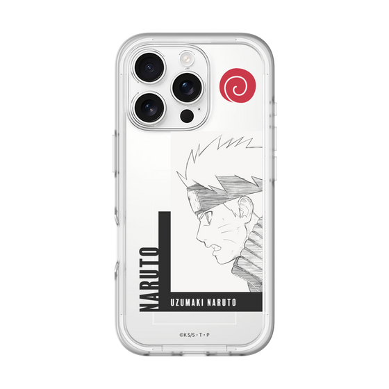 スリムプロテクションプレミアムケース［ NARUTO -ナルト- 疾風伝 - うずまきナルト - 線画 ］