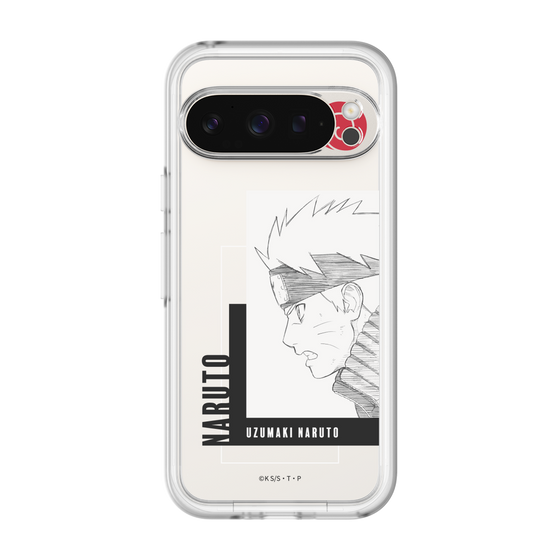 スリムプロテクションプレミアムケース［ NARUTO -ナルト- 疾風伝 - うずまきナルト - 線画 ］