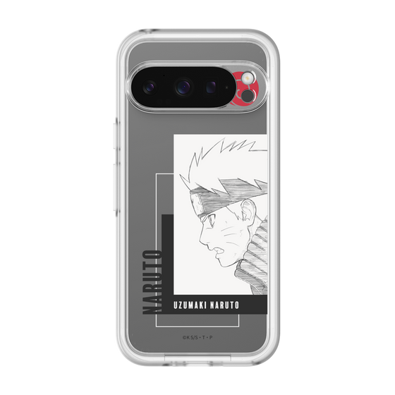 スリムプロテクションプレミアムケース［ NARUTO -ナルト- 疾風伝 - うずまきナルト - 線画 ］
