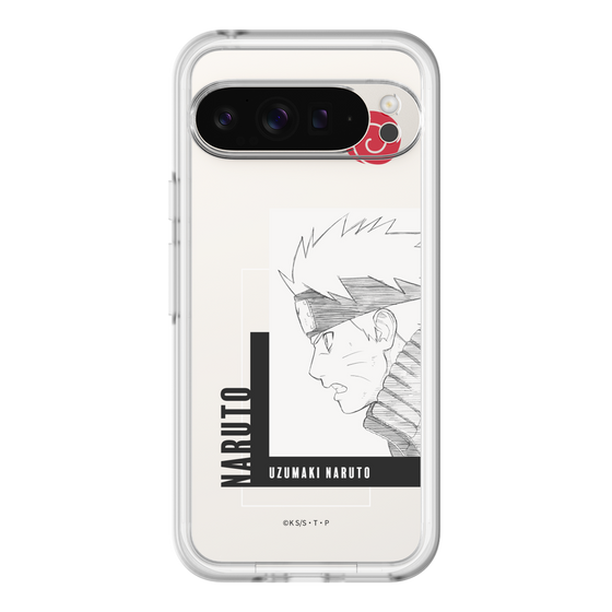 スリムプロテクションプレミアムケース［ NARUTO -ナルト- 疾風伝 - うずまきナルト - 線画 ］