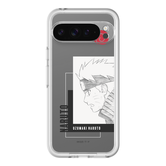 スリムプロテクションプレミアムケース［ NARUTO -ナルト- 疾風伝 - うずまきナルト - 線画 ］