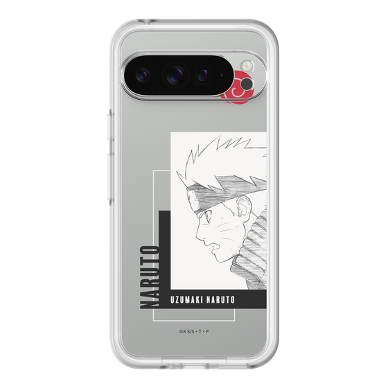 スリムプロテクションプレミアムケース［ NARUTO -ナルト- 疾風伝 - うずまきナルト - 線画 ］