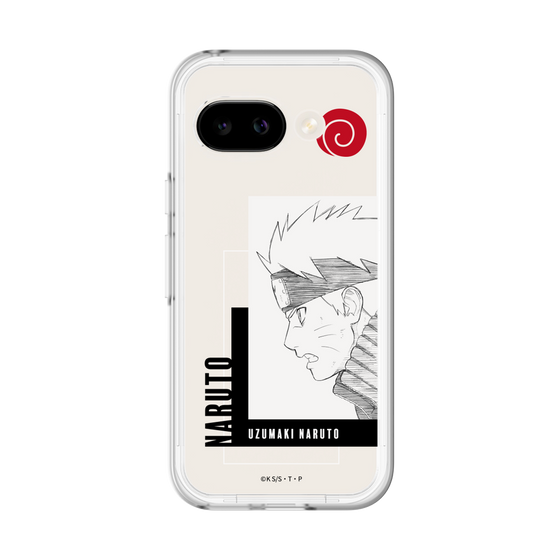 スリムプロテクションプレミアムケース［ NARUTO -ナルト- 疾風伝 - うずまきナルト - 線画 ］