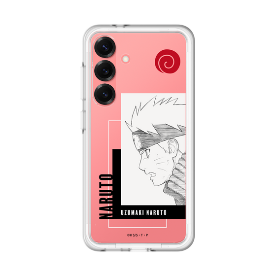 スリムプロテクションプレミアムケース［ NARUTO -ナルト- 疾風伝 - うずまきナルト - 線画 ］