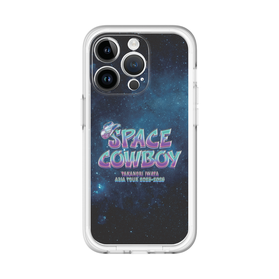 スリムプロテクションプレミアムケース［ Takanori Iwata ASIA TOUR 2025-2026 "SPACE COWBOY" - ロゴ ］