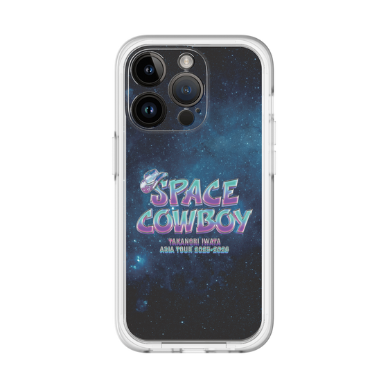 スリムプロテクションプレミアムケース［ Takanori Iwata ASIA TOUR 2025-2026 "SPACE COWBOY" - ロゴ ］