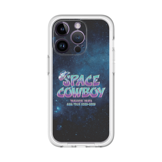 スリムプロテクションプレミアムケース［ Takanori Iwata ASIA TOUR 2025-2026 "SPACE COWBOY" - ロゴ ］