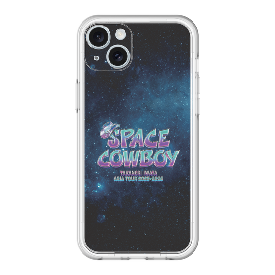 スリムプロテクションプレミアムケース［ Takanori Iwata ASIA TOUR 2025-2026 "SPACE COWBOY" - ロゴ ］