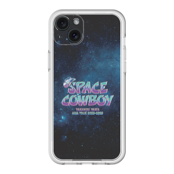 スリムプロテクションプレミアムケース［ Takanori Iwata ASIA TOUR 2025-2026 "SPACE COWBOY" - ロゴ ］