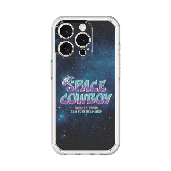 スリムプロテクションプレミアムケース［ Takanori Iwata ASIA TOUR 2025-2026 "SPACE COWBOY" - ロゴ ］