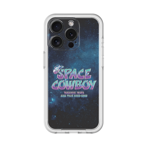 スリムプロテクションプレミアムケース［ Takanori Iwata ASIA TOUR 2025-2026 "SPACE COWBOY" - ロゴ ］