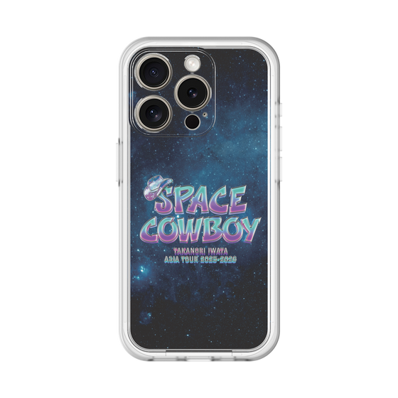 スリムプロテクションプレミアムケース［ Takanori Iwata ASIA TOUR 2025-2026 "SPACE COWBOY" - ロゴ ］