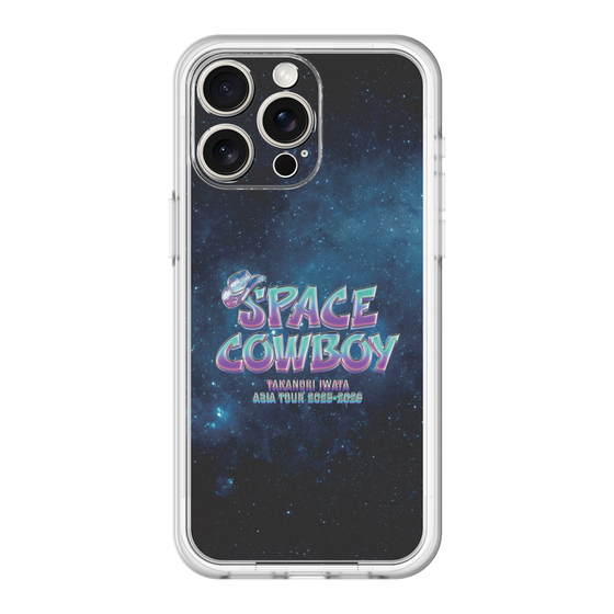 スリムプロテクションプレミアムケース［ Takanori Iwata ASIA TOUR 2025-2026 "SPACE COWBOY" - ロゴ ］