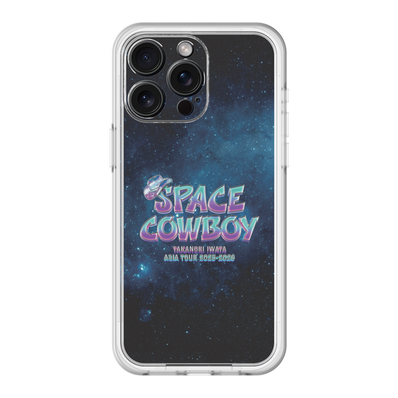 スリムプロテクションプレミアムケース［ Takanori Iwata ASIA TOUR 2025-2026 "SPACE COWBOY" - ロゴ ］