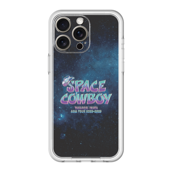 スリムプロテクションプレミアムケース［ Takanori Iwata ASIA TOUR 2025-2026 "SPACE COWBOY" - ロゴ ］