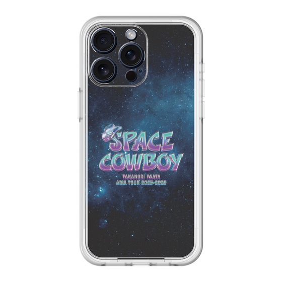 スリムプロテクションプレミアムケース［ Takanori Iwata ASIA TOUR 2025-2026 "SPACE COWBOY" - ロゴ ］