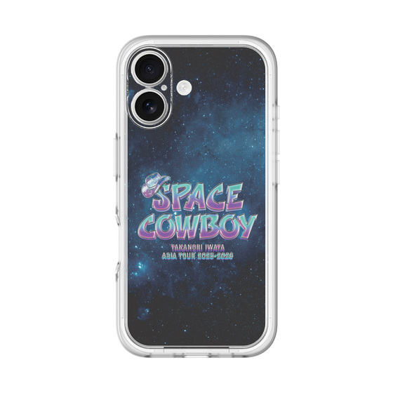 スリムプロテクションプレミアムケース［ Takanori Iwata ASIA TOUR 2025-2026 "SPACE COWBOY" - ロゴ ］