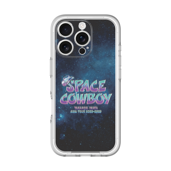 スリムプロテクションプレミアムケース［ Takanori Iwata ASIA TOUR 2025-2026 "SPACE COWBOY" - ロゴ ］