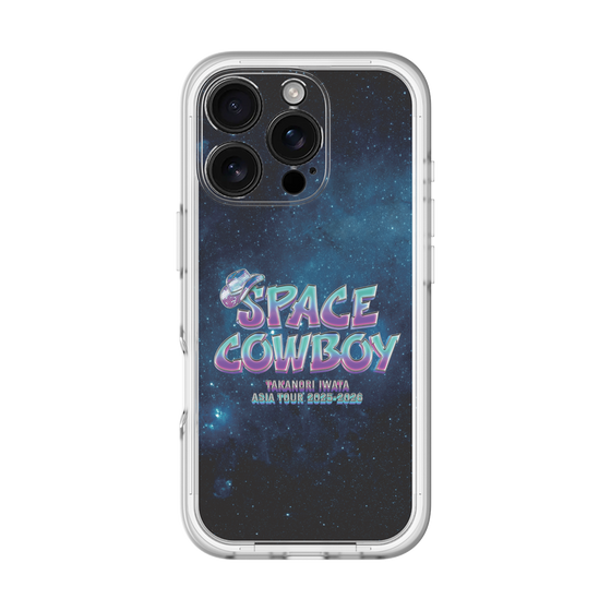 スリムプロテクションプレミアムケース［ Takanori Iwata ASIA TOUR 2025-2026 "SPACE COWBOY" - ロゴ ］
