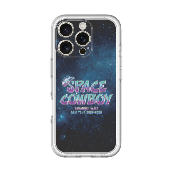 スリムプロテクションプレミアムケース［ Takanori Iwata ASIA TOUR 2025-2026 "SPACE COWBOY" - ロゴ ］