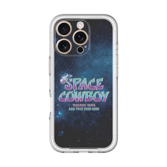 スリムプロテクションプレミアムケース［ Takanori Iwata ASIA TOUR 2025-2026 "SPACE COWBOY" - ロゴ ］