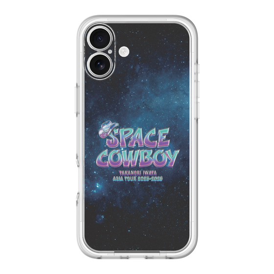 スリムプロテクションプレミアムケース［ Takanori Iwata ASIA TOUR 2025-2026 "SPACE COWBOY" - ロゴ ］