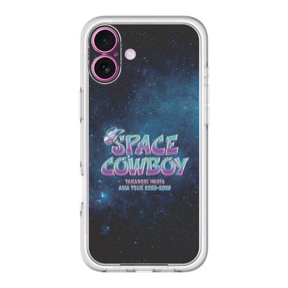 スリムプロテクションプレミアムケース［ Takanori Iwata ASIA TOUR 2025-2026 "SPACE COWBOY" - ロゴ ］