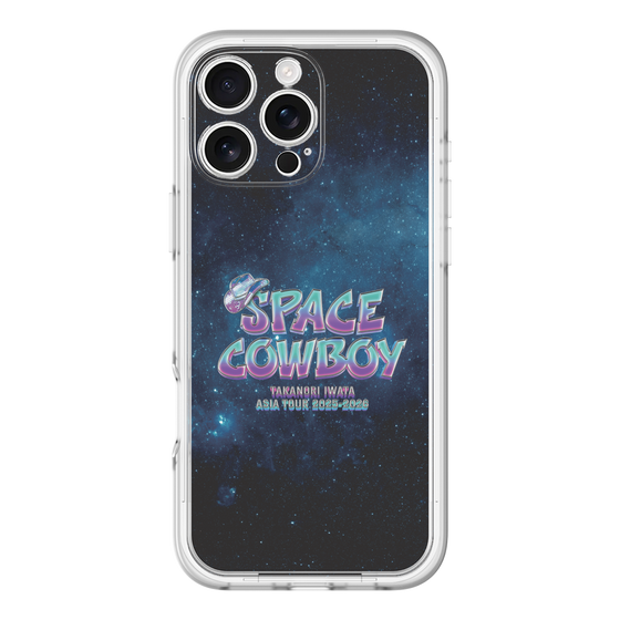 スリムプロテクションプレミアムケース［ Takanori Iwata ASIA TOUR 2025-2026 "SPACE COWBOY" - ロゴ ］