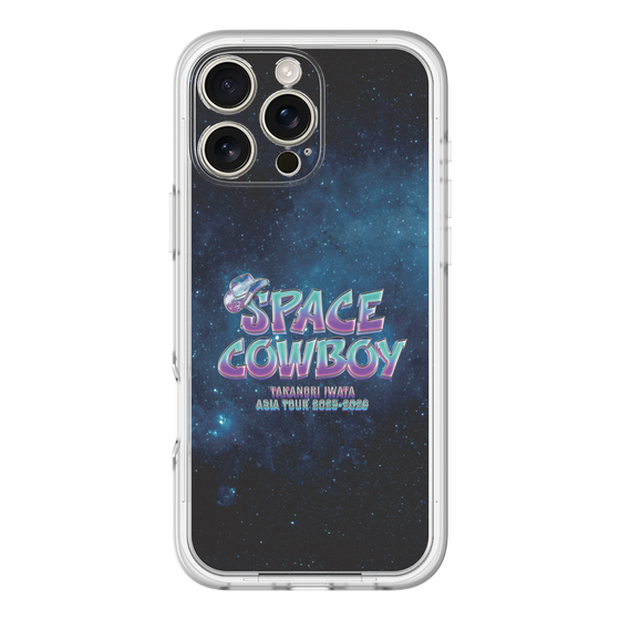 スリムプロテクションプレミアムケース［ Takanori Iwata ASIA TOUR 2025-2026 "SPACE COWBOY" - ロゴ ］