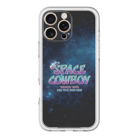 スリムプロテクションプレミアムケース［ Takanori Iwata ASIA TOUR 2025-2026 "SPACE COWBOY" - ロゴ ］