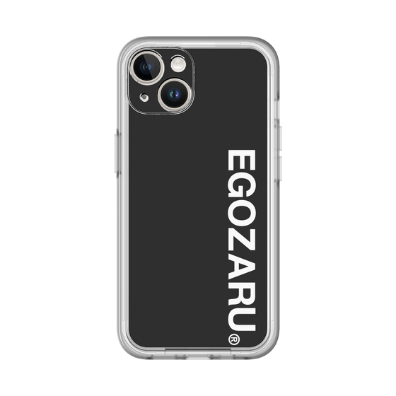 スリムプロテクションプレミアムケース［ EGOZARU - ベーシックロゴ バーティカル ］