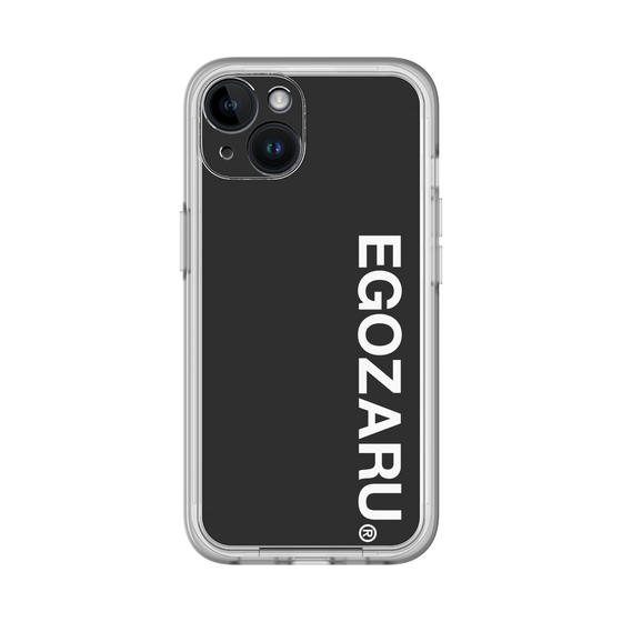 スリムプロテクションプレミアムケース［ EGOZARU - ベーシックロゴ バーティカル ］