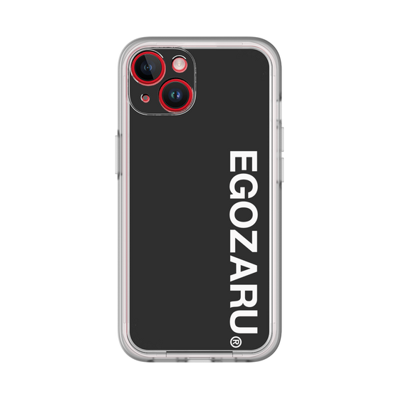 スリムプロテクションプレミアムケース［ EGOZARU - ベーシックロゴ バーティカル ］