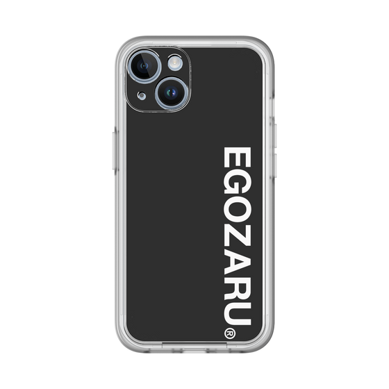 スリムプロテクションプレミアムケース［ EGOZARU - ベーシックロゴ バーティカル ］