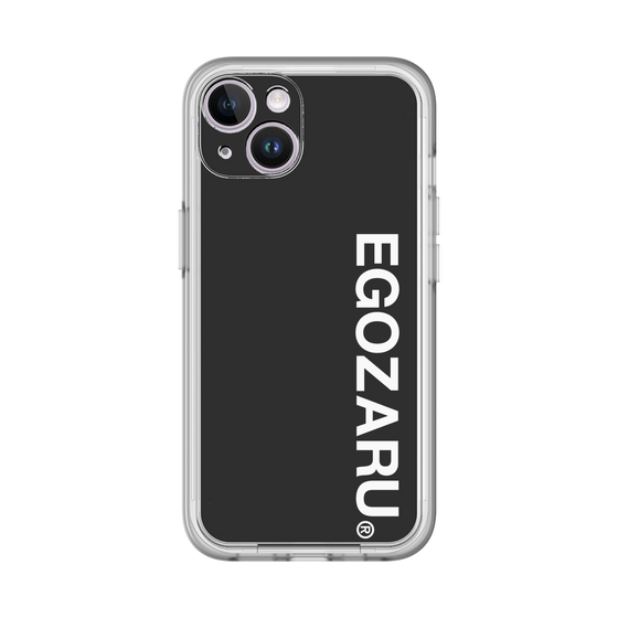 スリムプロテクションプレミアムケース［ EGOZARU - ベーシックロゴ バーティカル ］