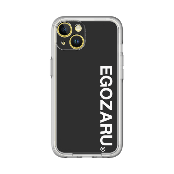 スリムプロテクションプレミアムケース［ EGOZARU - ベーシックロゴ バーティカル ］