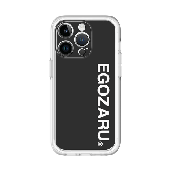 スリムプロテクションプレミアムケース［ EGOZARU - ベーシックロゴ バーティカル ］