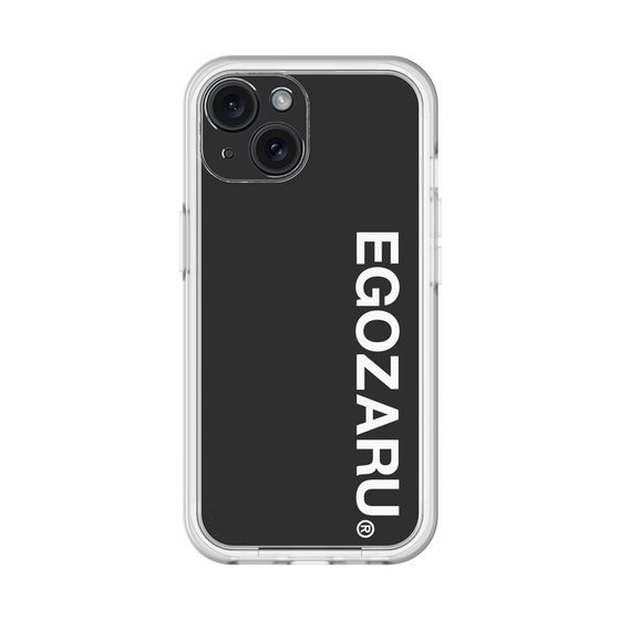 スリムプロテクションプレミアムケース［ EGOZARU - ベーシックロゴ バーティカル ］