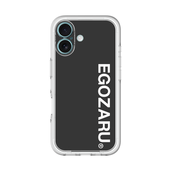 スリムプロテクションプレミアムケース［ EGOZARU - ベーシックロゴ バーティカル ］