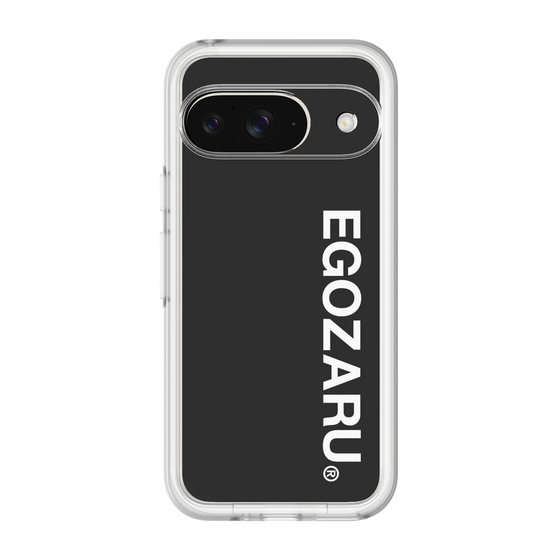 スリムプロテクションプレミアムケース［ EGOZARU - ベーシックロゴ バーティカル ］