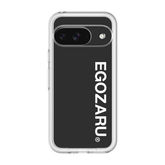 スリムプロテクションプレミアムケース［ EGOZARU - ベーシックロゴ バーティカル ］